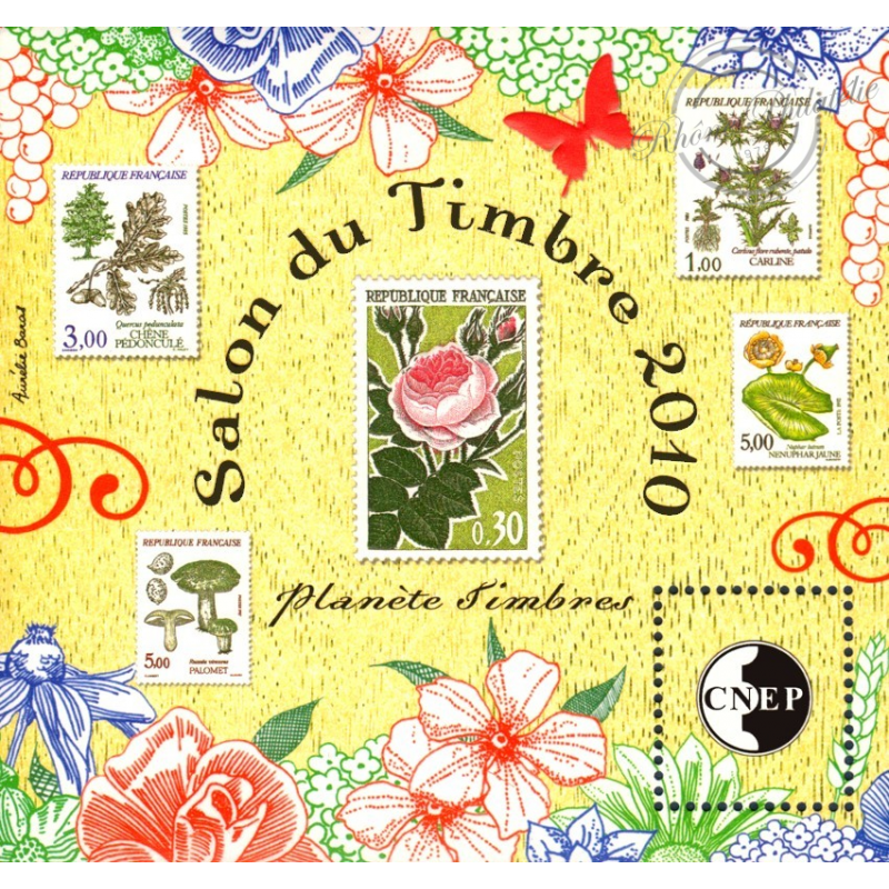 BLOC CNEP N°_56 "SALON DU TIMBRE 2010"
