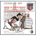 BLOC CNEP N°11 "LYONNAIS 1989" FRANCE TIMBRES NEUFS "SALON PHILATELIQUE DE LYON"