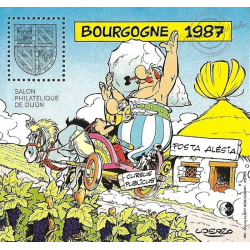 BLOC CNEP N°8 "BOURGOGNE 1987 - ASTÉRIX" FRANCE NEUF**