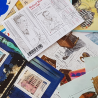 LOT DE BLOCS DE TIMBRES POSTE EN EUROS VALEUR FACIALE 245€