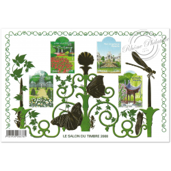 BLOC-FEUILLET FRANCE N°120 "LE SALON DU TIMBRE 2008", TIMBRES QUALITE LUXE