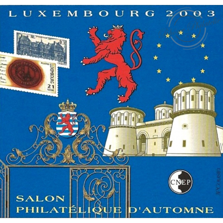 BLOC CNEP N°_39a NON DENTELE "LUXEMBOURG 2003" LUXE