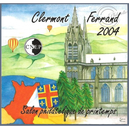 BLOC CNEP N°_40a NON DENTELE "CLERMONT FERRAND 2004" LUXE