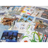 LOT DE BLOCS DE TIMBRES POSTE EN EUROS VALEUR FACIALE 378€
