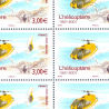 PA N°_70 HELICOPTERE 2007 FEUILLE 10 timbres