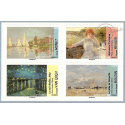 CARNET FRANCE BC825 DE 12 TIMBRES POUR AFFRANCHIR LETTRE 20g "L\'IMPRESSIONISME"