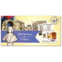 CARNET FRANCE BC865 DE 12 TIMBRES POUR AFFRANCHIR LETTRES 20g"PATRIMOINES DE FRANCE"