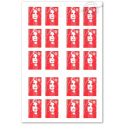 CARNET FRANCE 2874-C9 MARIANNE ROUGE DE BRIAT 20 TIMBRES 20g POUR AFFRANCHIR