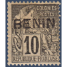 BENIN N°_5 TYPE ALPHÉE DUBOIS SURCHARGÉ, TIMBRE NEUF* 1892