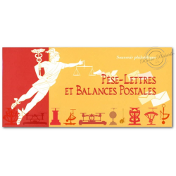 BLOC SOUVENIR N°140/140A PÈSE-LETTRES ET BALANCES POSTALES ANNEE 2017
