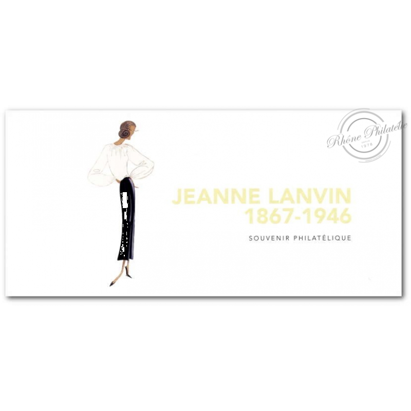 BLOC SOUVENIR N°138 JEANNE LANVIN 1867-1946 ANNEE 2017 TIMBRE NEUF