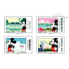 CARNET FRANCE BC 1582 "MICKEY ET LA FRANCE" TIMBRES POUR AFFRANCHIR 12 lettres 20g