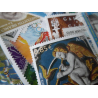 LOT DE 100 TIMBRES-POSTE 0.85 €
