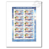 POSTE AÉRIENNE N° 71 LA PATROUILLE 2008 LUXE FEUILLE COLLECTOR 10 TIMBRES NEUFS