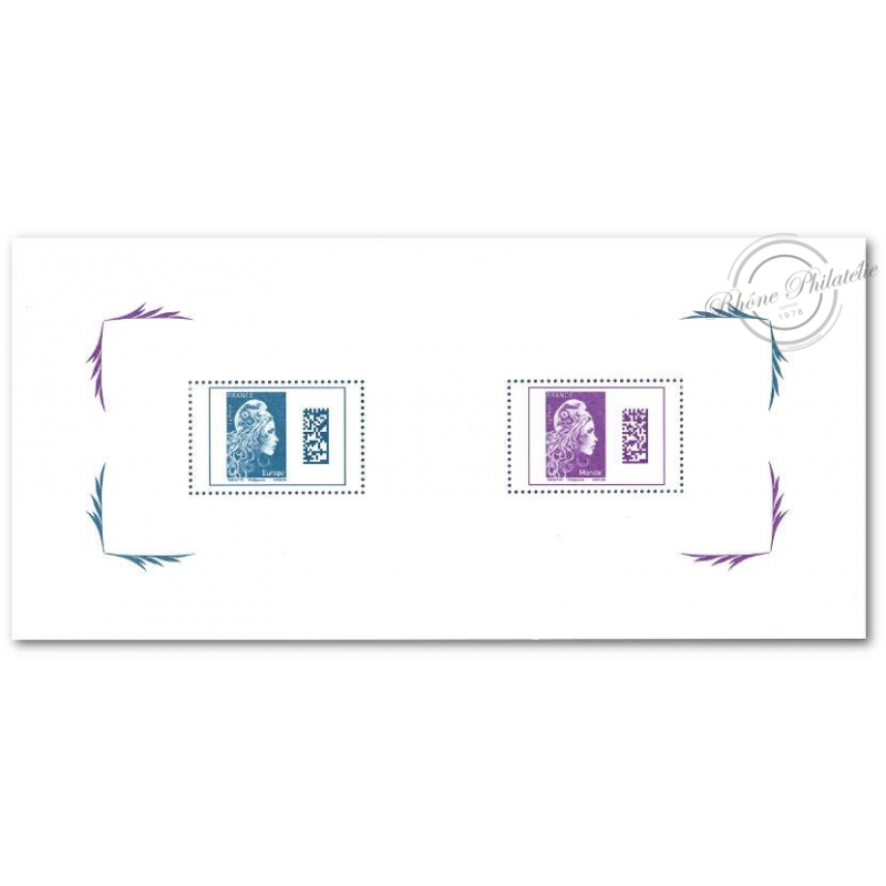 BLOC SOUVENIR N°145/145A/145B/145C MARIANNE L'ENGAGÉE ANNÉE 2018 TIMBRES NEUFS