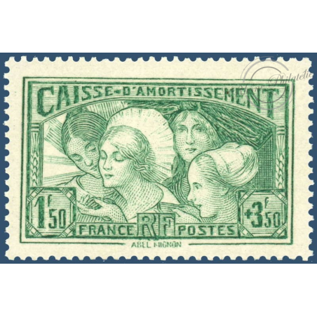 N°__269 CAISSE D'AMORTISSEMENT TIMBRE NEUF**, 1931