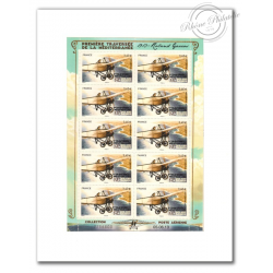 POSTE AÉRIENNE N° 77 MONOPLAN ROLAND GARROS 2013 FEUILLE COLLECTOR TIMBRES NEUFS