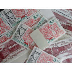 LOT DE 100 TIMBRES-POSTE A 3,10 FRANC VALEUR FACIALE 47€ SOUS FACIALE
