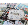 LOT DE BLOCS DE TIMBRES POSTE EN EUROS VALEUR FACIALE 48€