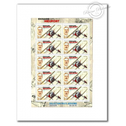 POSTE AERIENNE EDOUARD NIEUPORT N°80 FEUILLE COLLECTOR 2016