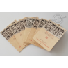 LOT DE 7 CARNETS CROIX-ROUGE N°2009 TIMBRES POSTE NEUFS** 1960
