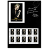 LOT DE 18 COLLECTORS JOHNNY HALLYDAY TIMBRES LETTRES 20G (2009)