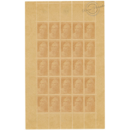 FEUILLE COMPLÈTE N°733, TIMBRES NEUFS** -- 1947