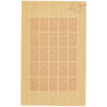 SÉRIE FEUILLES COMPLÈTES N°587 A 592, TIMBRES NEUFS** - 1943