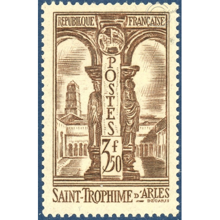 N°302 CLOITRE DE ST TROPHIME, TIMBRE NEUF** 1935