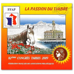 BLOC DE FRANCE FFAP N°3 "CONGRES TARBES 2009" NEUF**