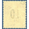 MARTINIQUE N°81A CHIIFFRES ESPACES, TIMBRE NEUF**, ANNEE, 1912