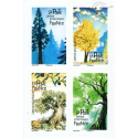 CARNET FRANCE BC1605 "ARBRES" TIMBRES POUR AFFRANCHIR 12 lettres 20g