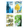 CARNET FRANCE BC1605 "ARBRES" TIMBRES POUR AFFRANCHIR 12 lettres 20g