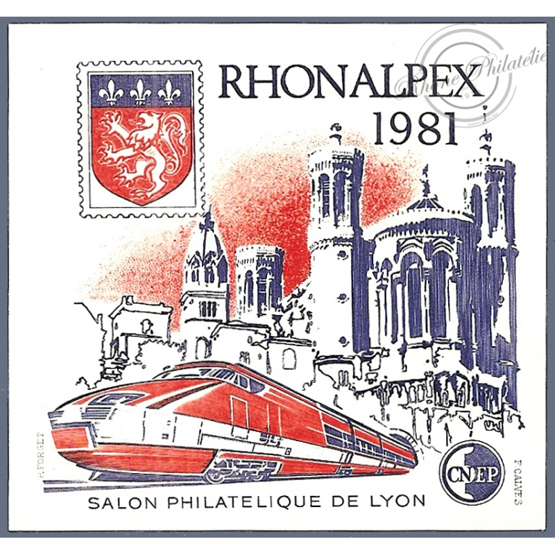 BLOC CNEP N°2 "RHONALPEX" 1981 LUXE