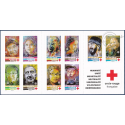 CARNET FRANCE BC1719 DE TIMBRES POUR AFFRANCHIR 10 lettres 20G "CROIX-ROUGE"