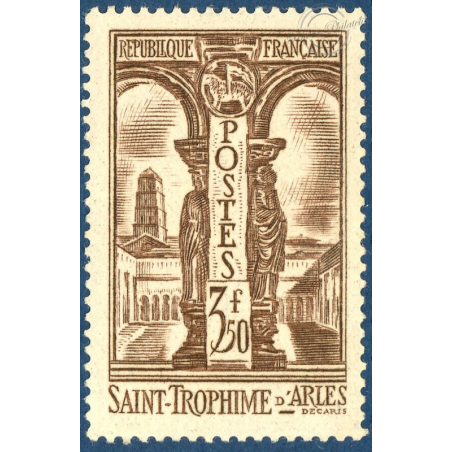 FRANCEN°302 CLOITRE DE ST TROPHIME, TIMBRE NEUF**, 1935
