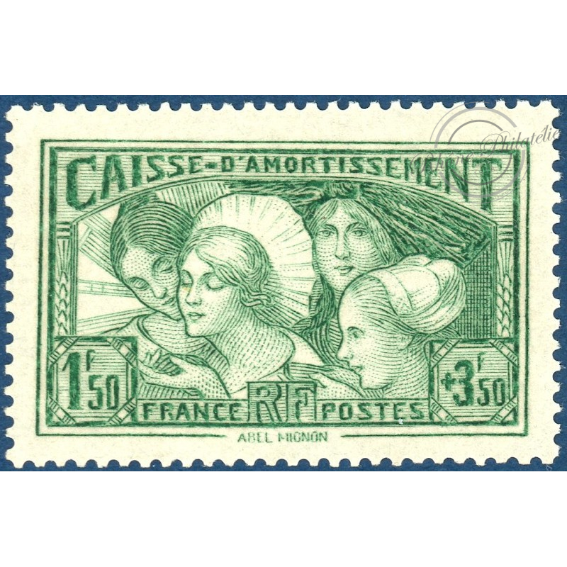 FRANCE N°269 CAISSE D'AMORTISSEMENT TIMBRE NEUF** - 1931