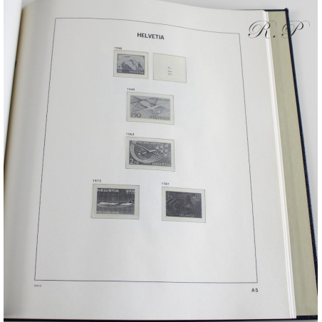 ALBUM DAVO 1970-1983 pour timbres de SUISSE