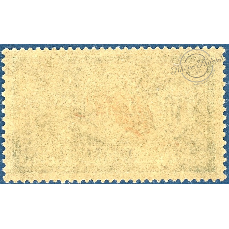 FRANCE N° 207 TYPE MERSON 10F. VERT ET ROUGE, TIMBRE NEUF** 1925-26