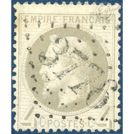 FRANCE N° 27A TYPE NAPOLÉON, TIMBRE OBLITÉRÉ, 1863