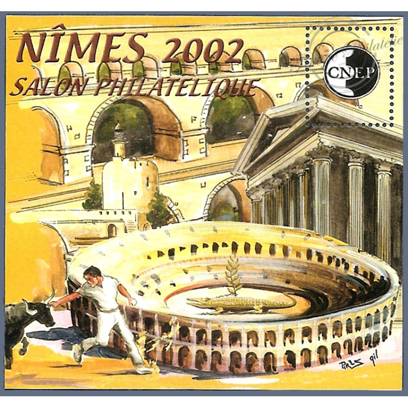 BLOC CNEP N°_36 "NIMES 2002" LUXE