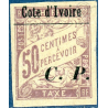 COTE D'IVOIRE TIMBRE COLIS POSTAL N°12, NEUF AVEC CHARNIÈRE, 1904
