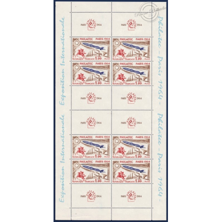FRANCE BLOC N°6 PHILATEC, TIMBRES NEUFS, 1964