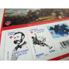 LOT DE 47 FEUILLETS F4386 CROIX ROUGE BATAILLE SOLFERINO, FACIALE 131€