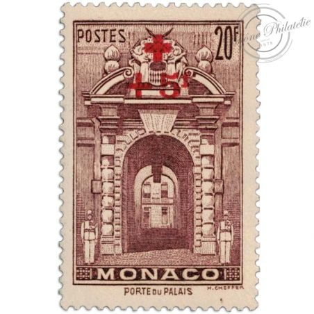 MONACO N°214, TIMBRE POSTE DE LA CROIX ROUGE, TIMBRE NEUF**1940