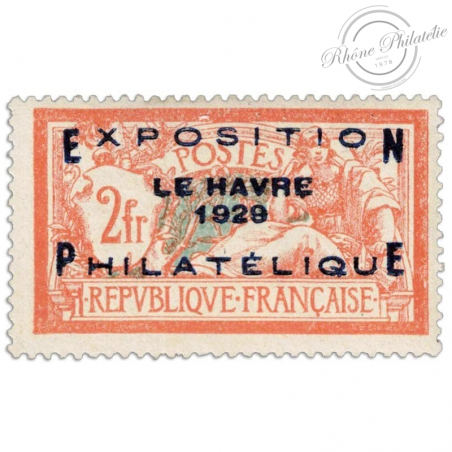 FRANCE N° 257A, EXPOSITION DU HAVRE, TIMBRE NEUF*1929