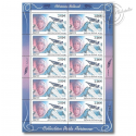 PA N°68 ADRIENNE BOLLAND 2005 FEUILLE 10 timbres