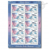 PA N°68 ADRIENNE BOLLAND 2005 FEUILLE 10 timbres