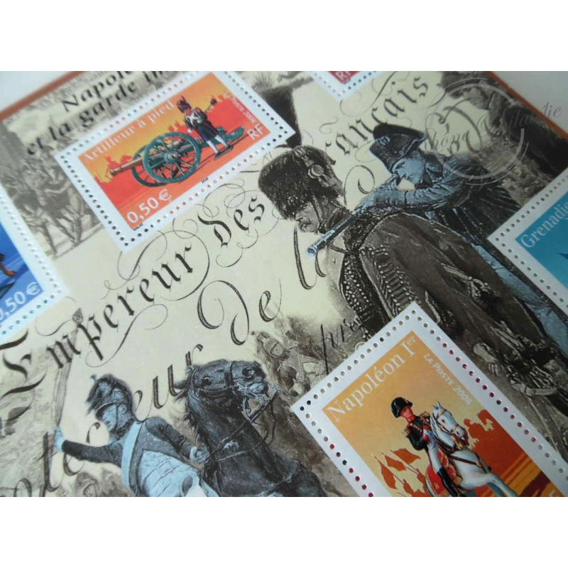 LOT DE 50 BLOCS N°72 NAPOLEON 1er EMPEREUR DES FRANCAIS, FACIALE 150€