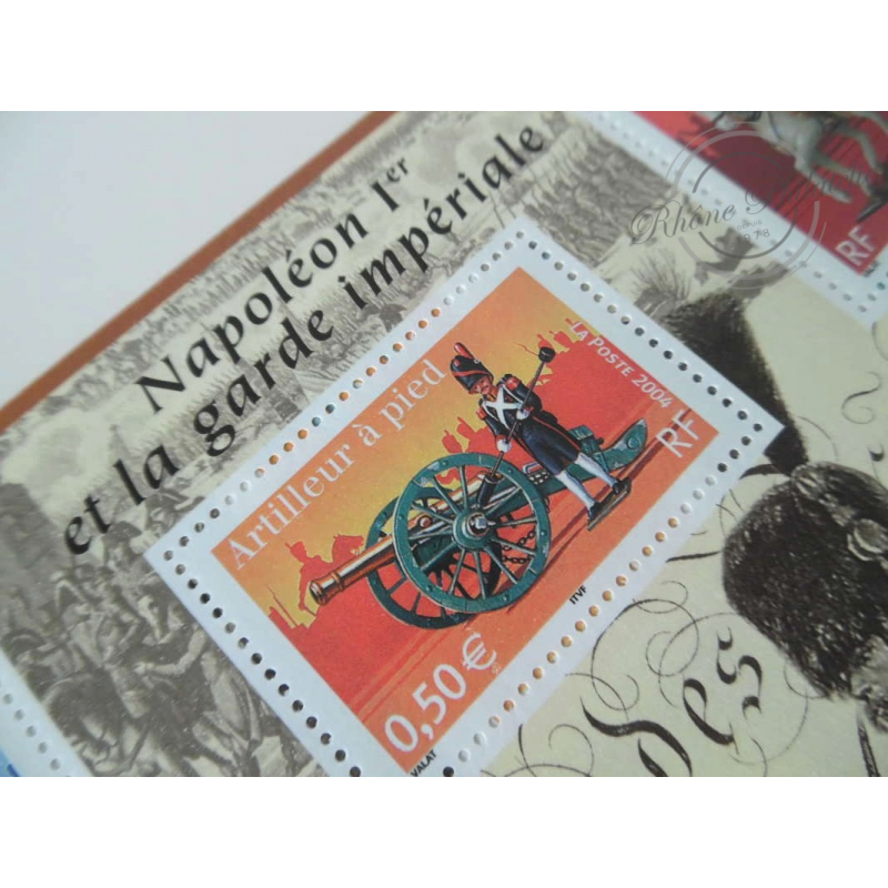 LOT DE 50 BLOCS N°72 NAPOLEON 1er EMPEREUR DES FRANCAIS, FACIALE 150€
